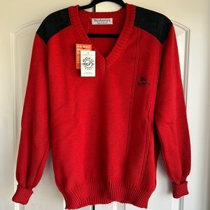 Burberry Vintage Red Sweater